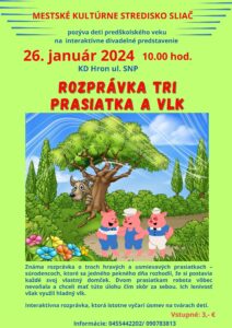 TRI PRASIATKA A VLK